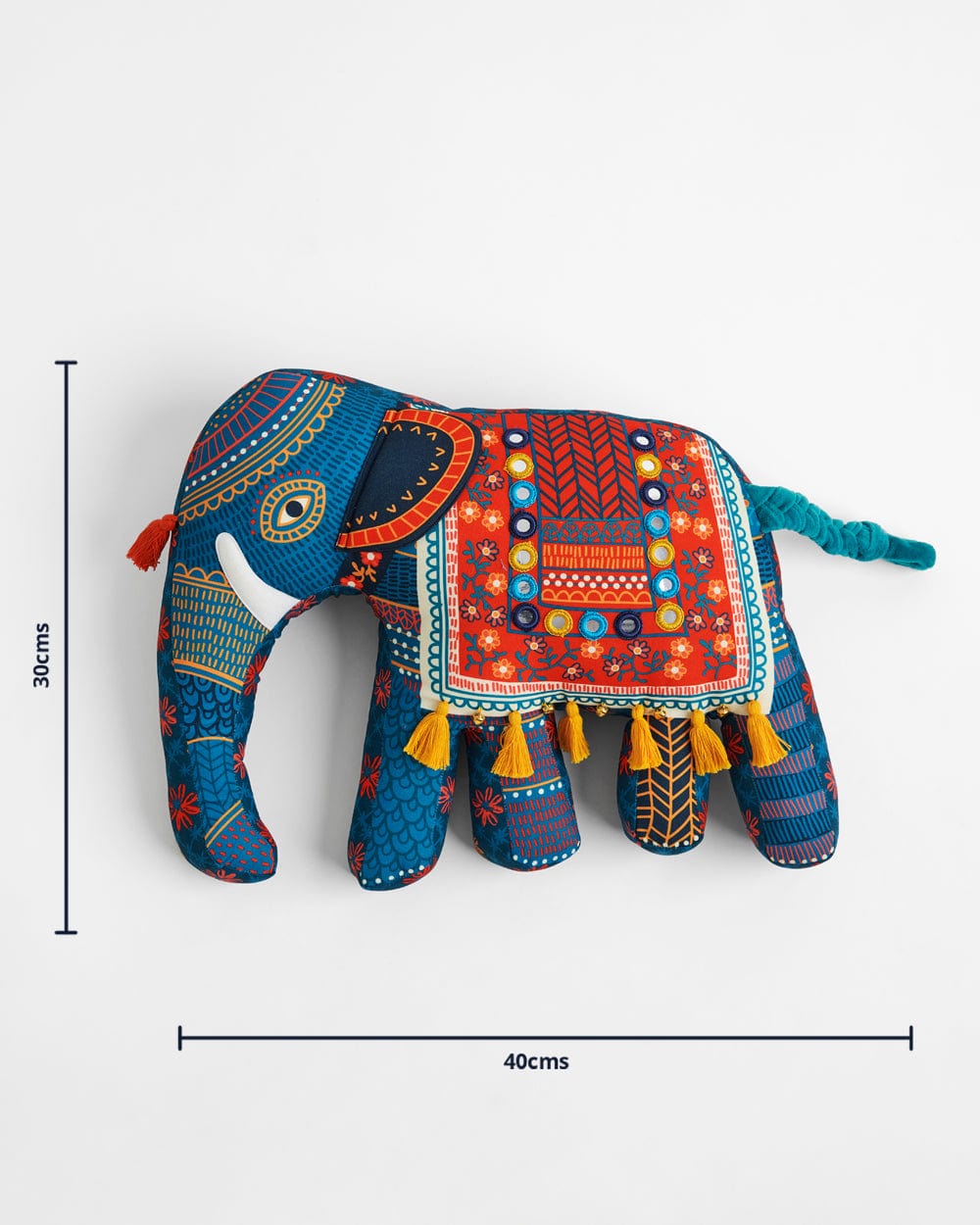 The Royal Ride Kutch Cushion