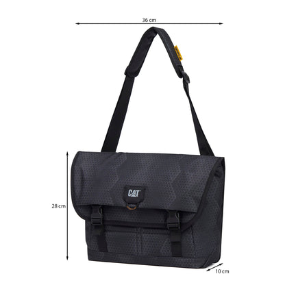 ROMAN MESSENGER BAG CASUAL BLACK UNISEX