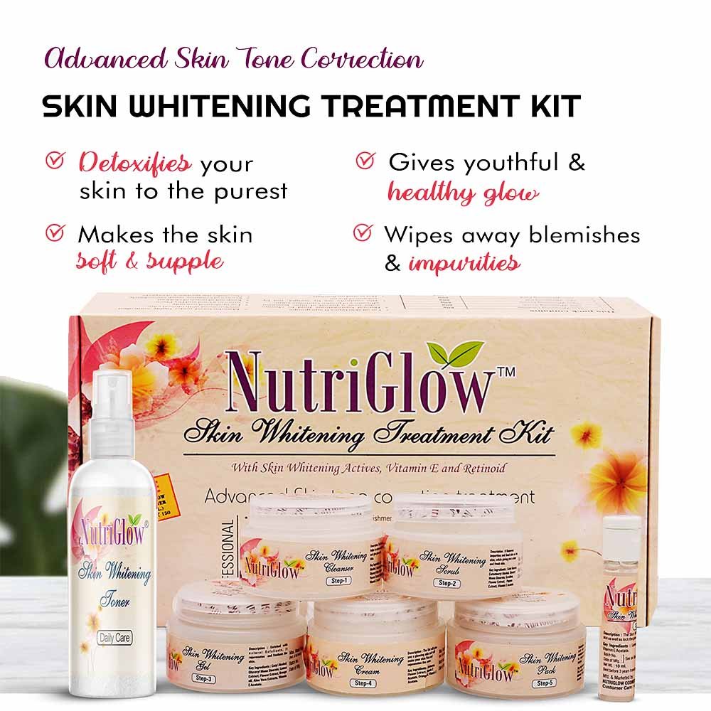 NutriGlow Skin Whitening Treatment Kit