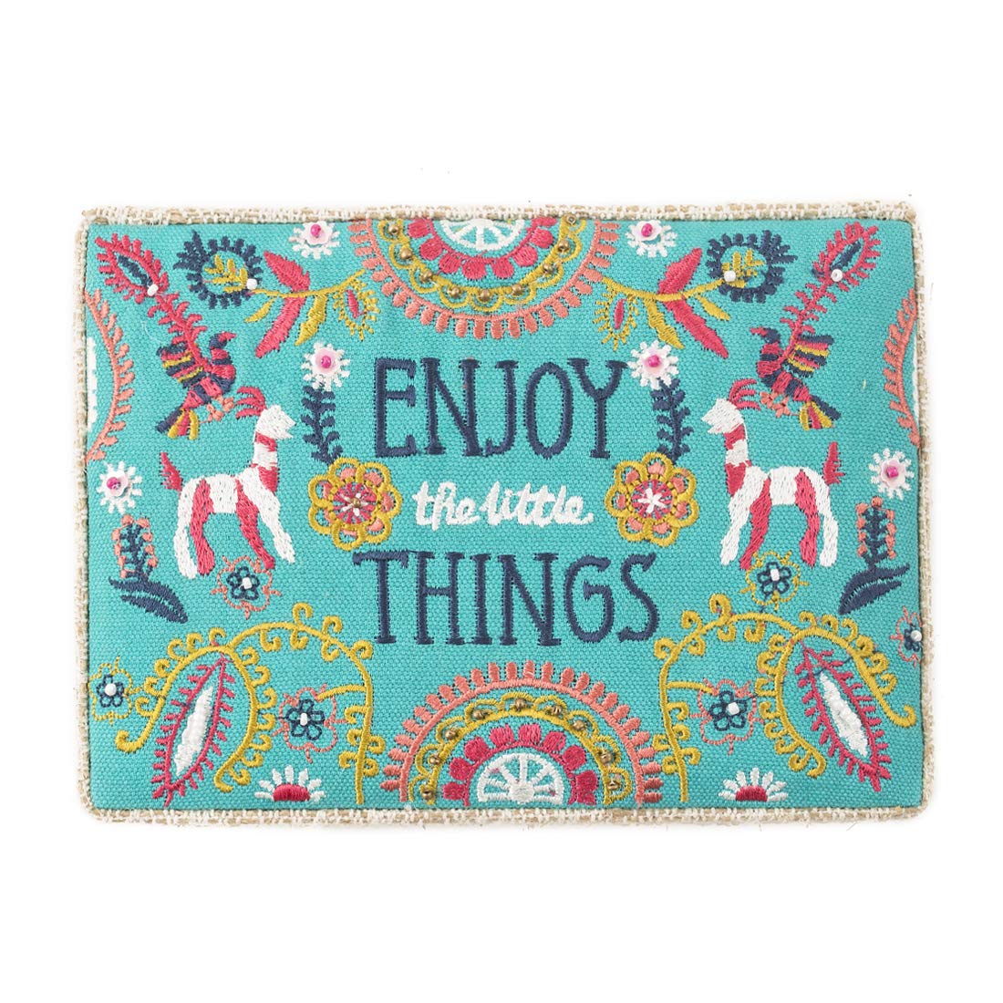 Orderly Ornamentals Teal Jewellery Box