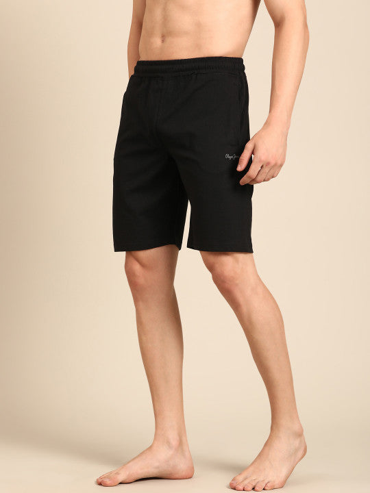 Men Mid-Rise Lounge Shorts