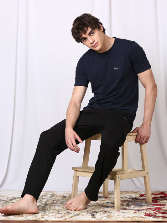 Pepe Jeans Men Mid-Rise Sports Joggers