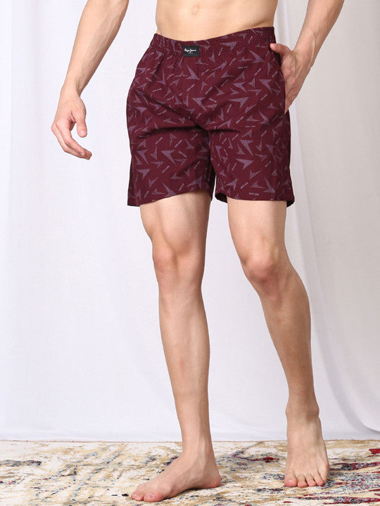 Pepe Jeans Printed Pure Cotton Boxer