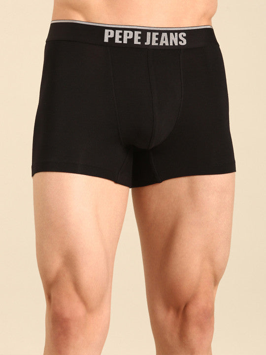 Pepe Jeans Mid Rise Ultra-Soft Trunk PPT01_BLACK