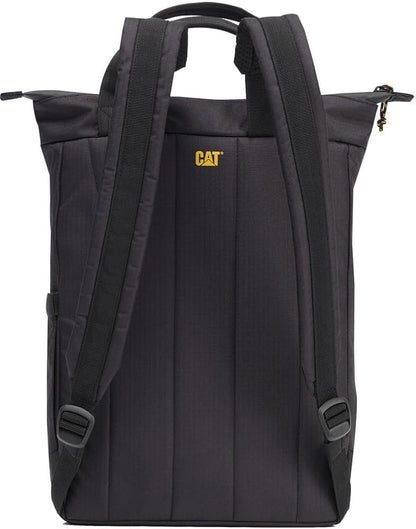 Cat er City Vibes S Backpack 84661-01 – Zaino compatto unisex – Robusto zaino da giorno in materiale ripstop 420D – Borsa a tracolla piccola da 13 l per tutti i giorni e i viaggi, Nero , Einheitsgröße