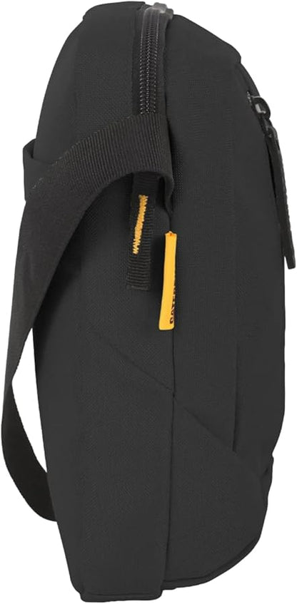 Caterpillar The Project - Unisex Robust Shoulder Bag with Adjustable Strap & Tablet Compartment - Practical Messenger Bag for Work, Travel & Everyday Use
