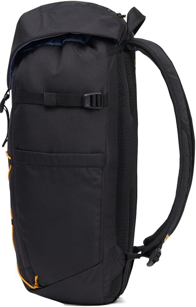 Caterpillar City Vibes Backpack 84752-01 - Zaino moderno da città con scomparto per computer portatile, robusto zaino per lavoro e tempo libero, 22 l, nero 
