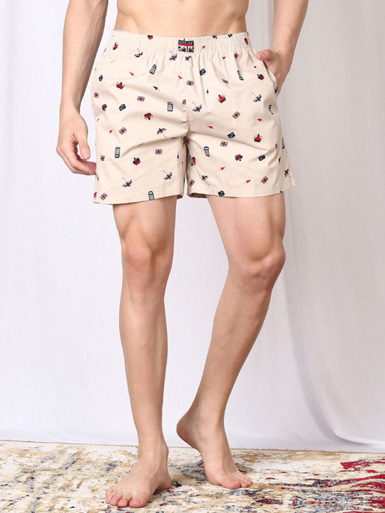 Pepe Jeans Men Printed Cotton Boxer