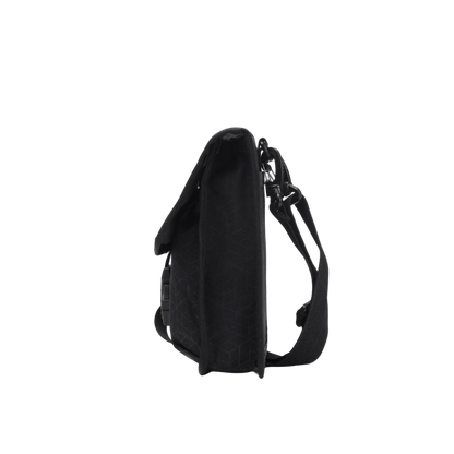 Caterpillar Millennial Classic Rhett Utility Bag Black Heat Embossed