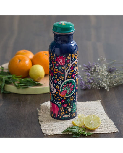 Jungle Folk Copper Bottle