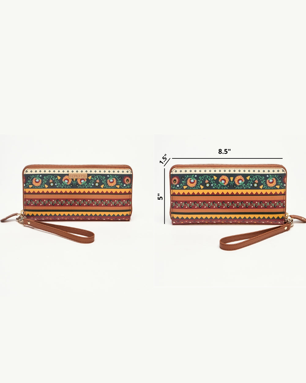 The Jaipur  Wallet - Floral | Digital Nomad