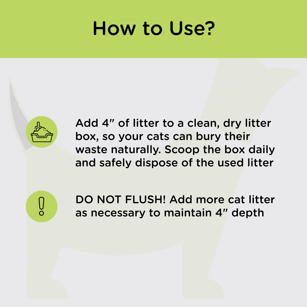 Petcrux Lemon Scented Eco Clumping Cat Litter