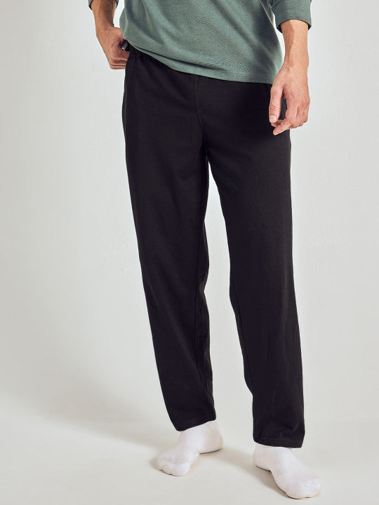 Pepe Jeans Men Relaxed-Fit Straight-Leg Mid-Rise Lounge Pants