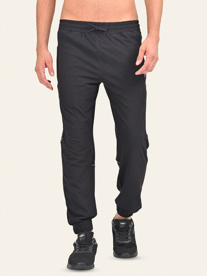 Pepe Jeans Men Solid Regular Fit Stretchable Jogger Lounge Pants