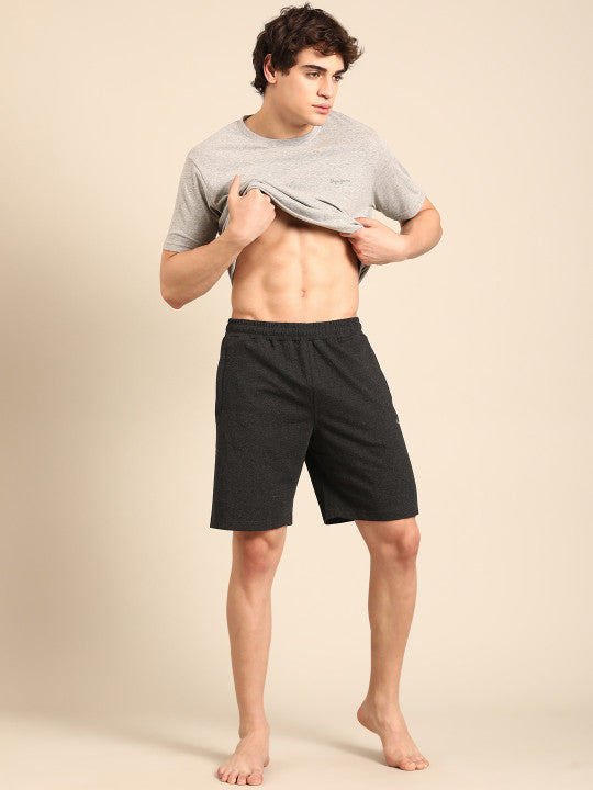 Pepe Jeans Men Mid-Rise Pure Cotton Shorts